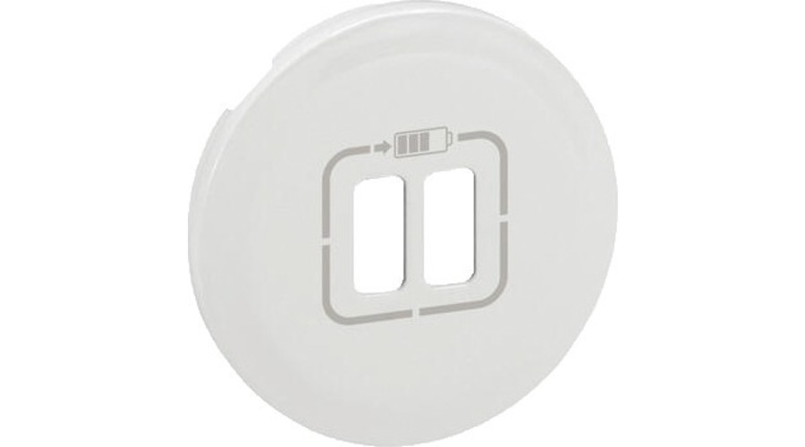 Enjoliveur Céliane pour prise double USB Type-A et Type-C