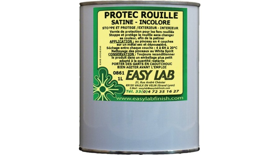 PROTEC ROUILLE VERNIS SATINE 5 L