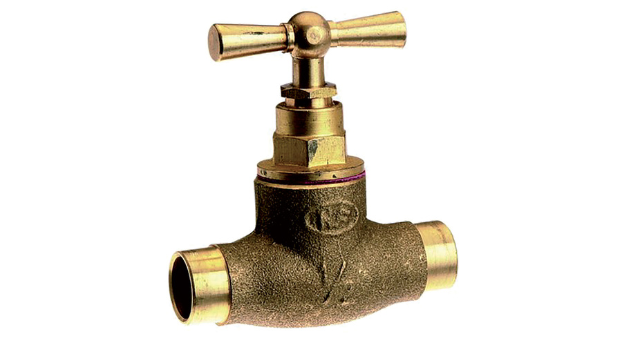 ROBINET LAITON A SOUDER Ø12-14 TUBE CUIVRE