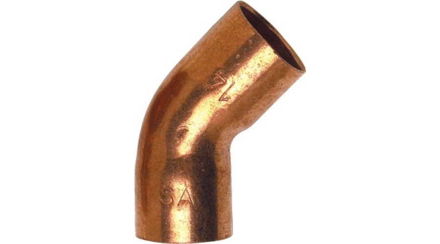 Coude cuivre à souder 45° FF