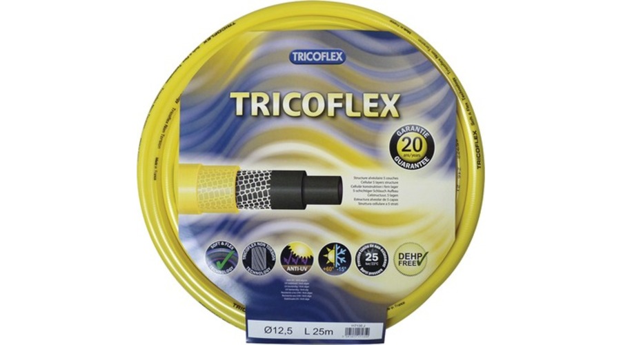 TUYAU ANTI TORSION TRICOFLEX JAUNE D19 - 25 M