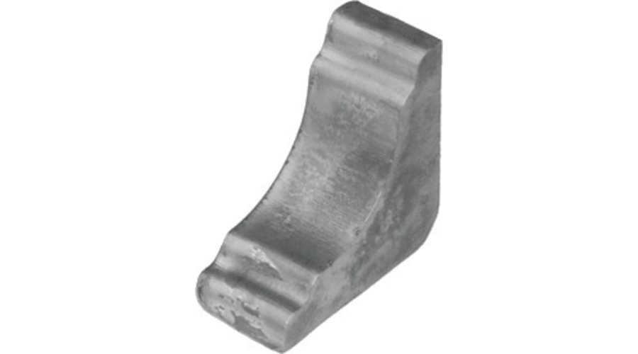 ANGLE DE PORTAIL ACIER 40X65X65MM