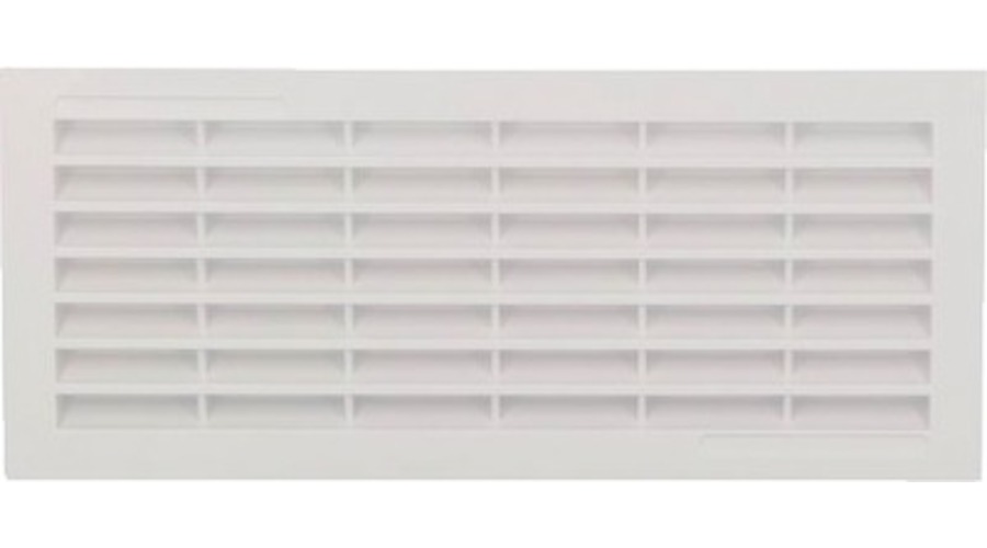 Grille rectangulaire avec moustiquaire