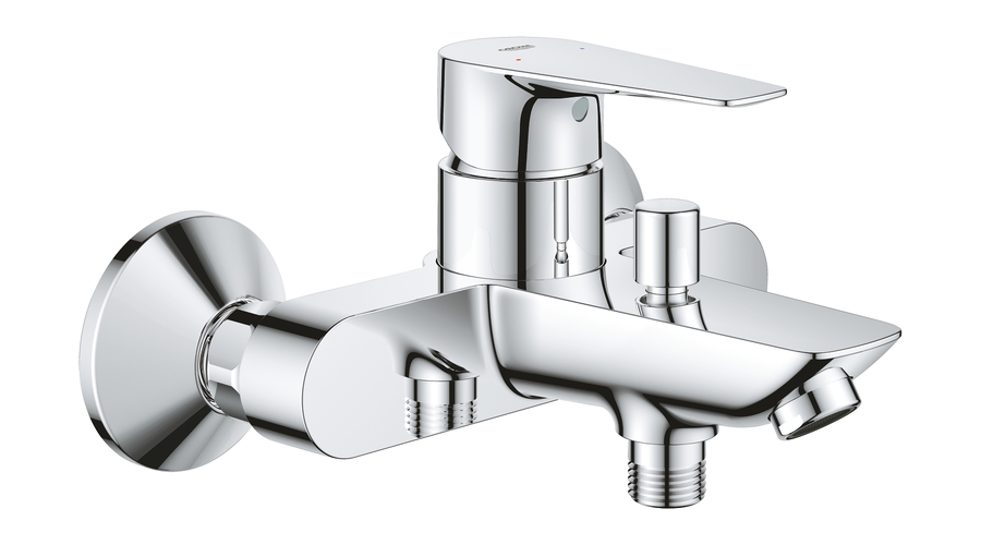 MITIGEUR BAUEDGE B/D MURAL CHROME
