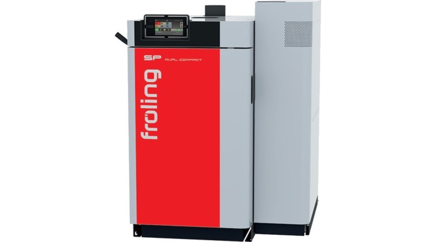 Chaudière bûches/granulés SP DUAL COMPACT 15 KW
