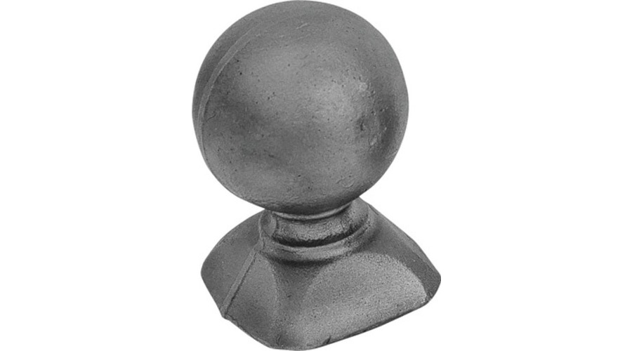 BOULE ACIER ø50 EMBASE 40x40 HT75