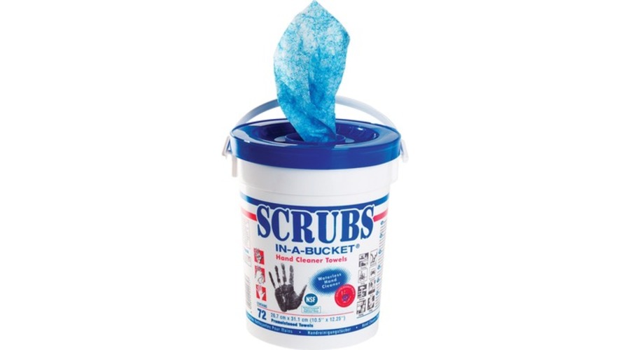 Lingettes nettoyantes dégraissantes Scrubs