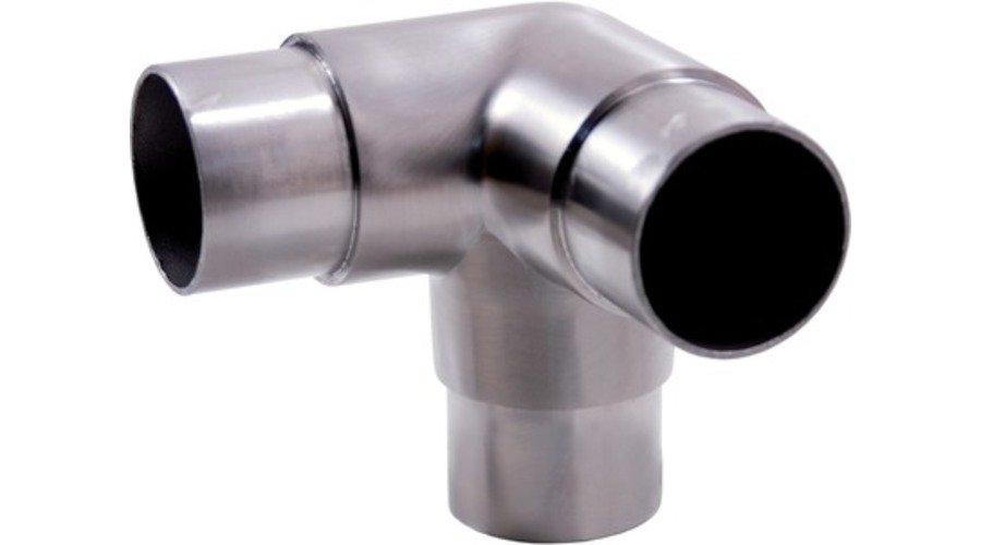 Raccord d'angle inox 316