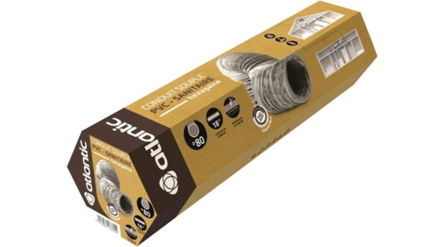 Conduit souple PVC type B hexagaine