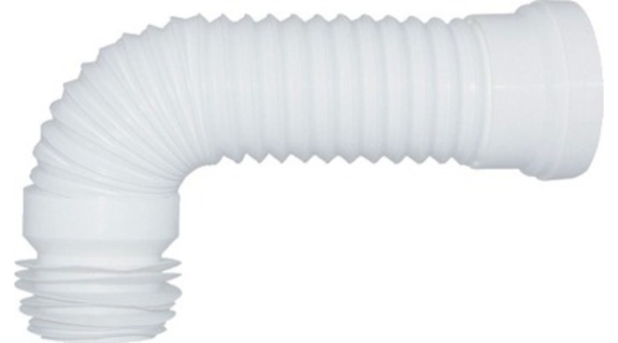 Pipe WC souple extensible à joint