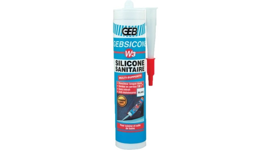 GEBSICONE W3 BLANC 280 ML REMISE EN SERVICE APRES 1H