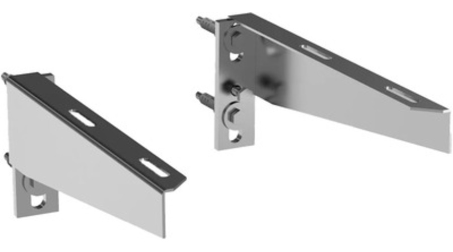 Équerres de fixation pour lavabo PMR