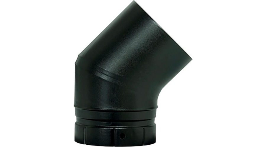 Coude émail segment noir