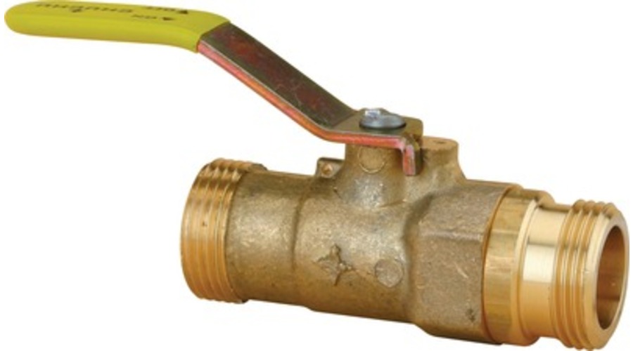 VANNE GAZ LAITON A VISSER Ø1 1/4 MM ARRET GN