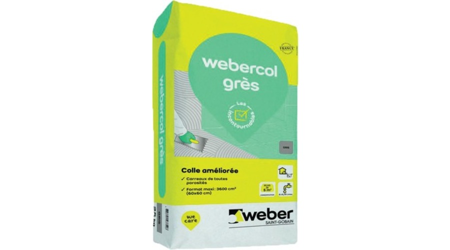 WEBE COL GRES C2 25 KG BLANC