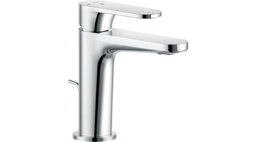 MITIGEUR LAVABO YOYO NOIR EN C3 AVEC TIRETTE
