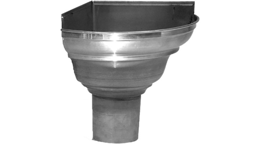 Cuvette zinc d'angle