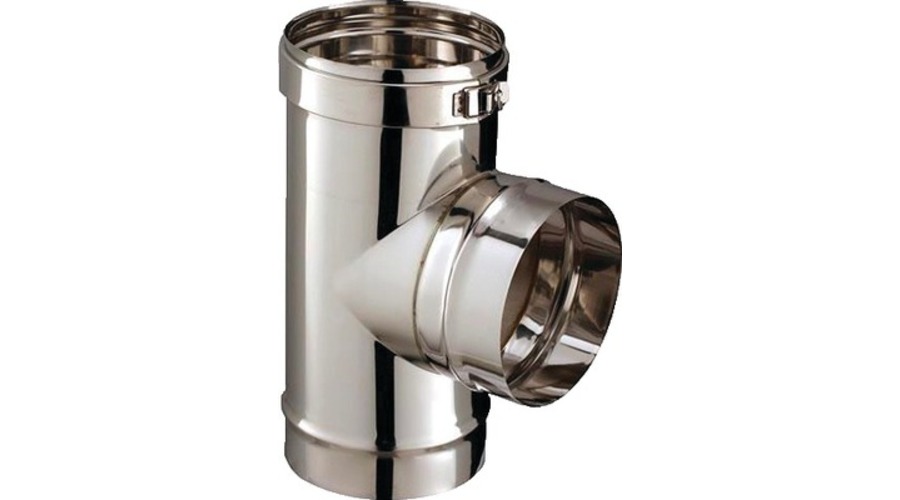 Té inox nu 316 soudé Condensor