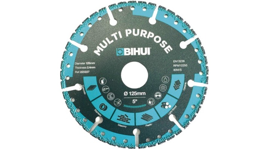 Disque diamanté multi-matériaux