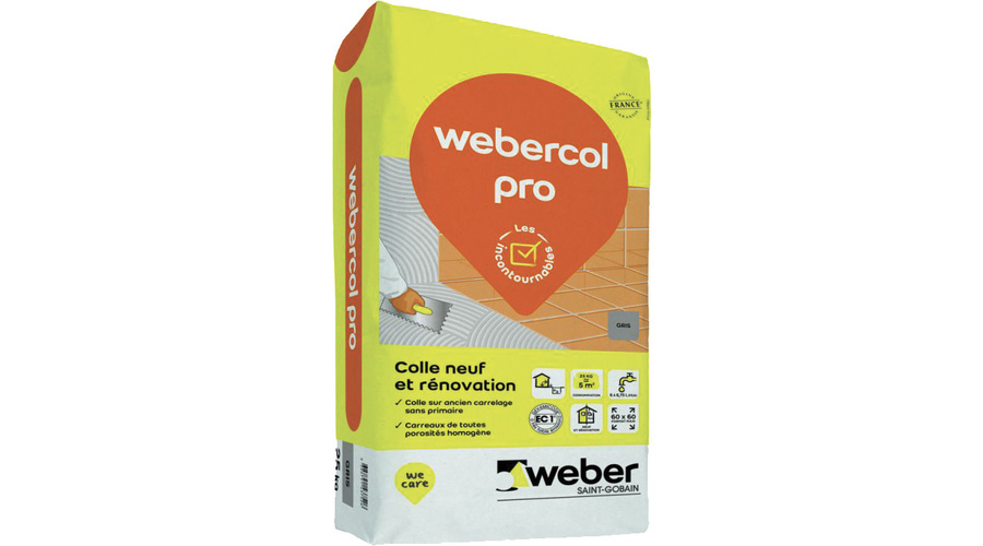 WEBE PRO COLLE ECO 25 KG BLANC
