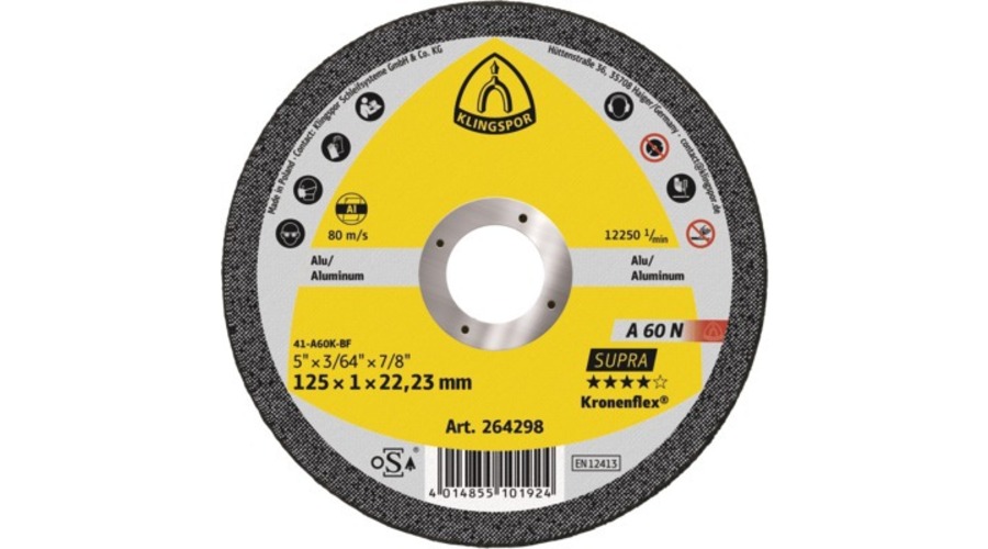 Disque à tronçonner A 60 N Supra