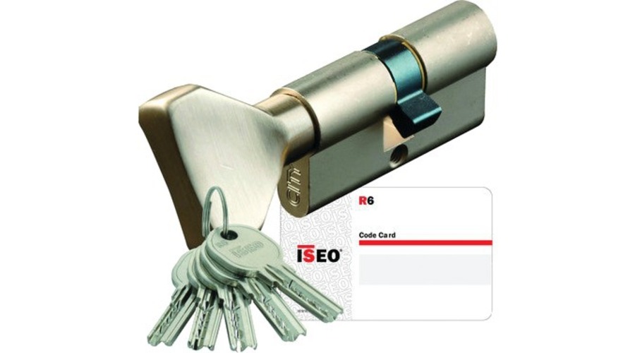 Cylindre ISR6 bouton clé réversible LN