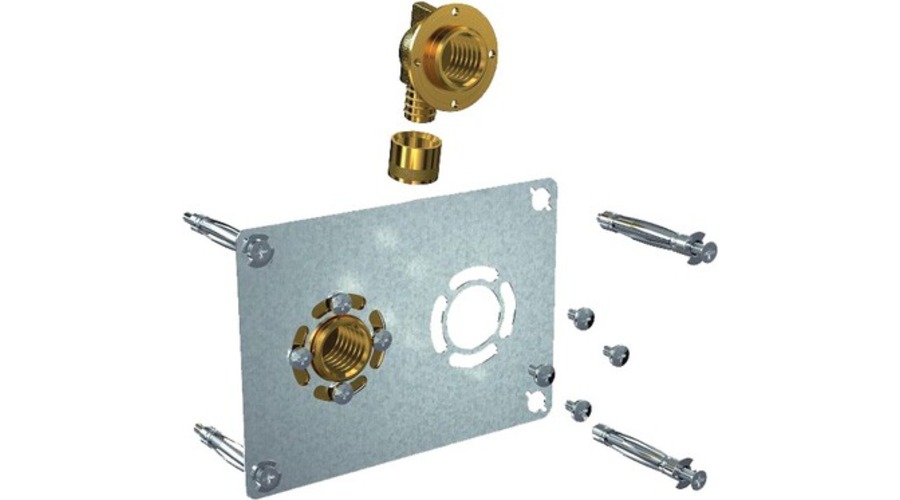 Platine Robifix à entraxe à glissement