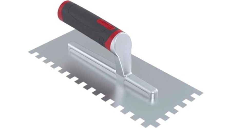 Peigne inox manche caoutchouc