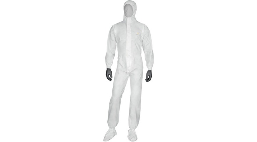 Combinaison jetable avec cagoule