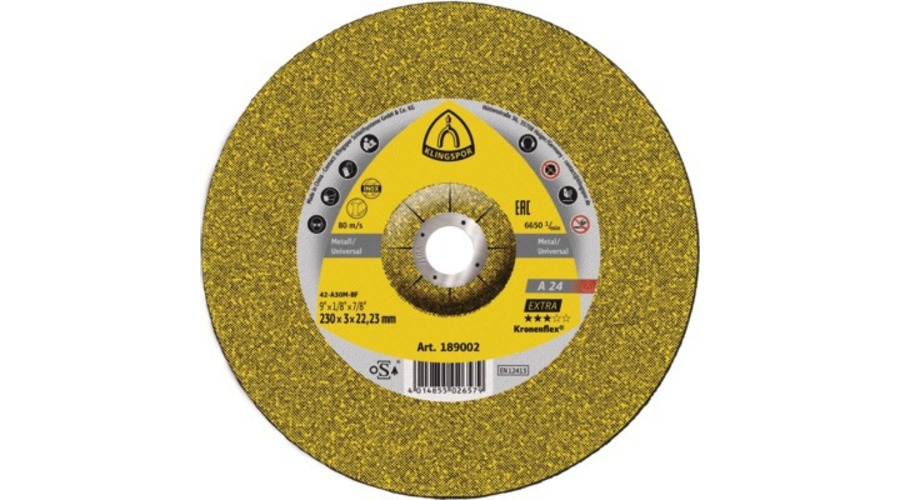 Disque à tronçonner A 24 Extra