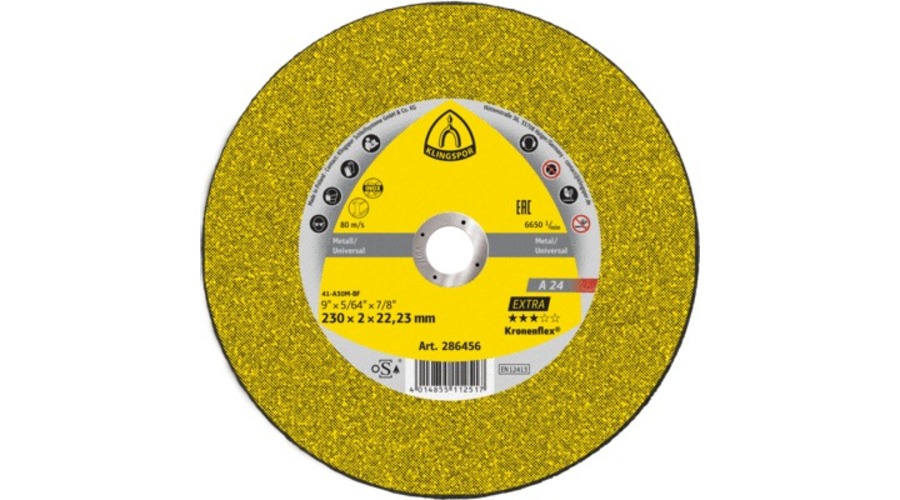 Disque à tronçonner A 24 Extra