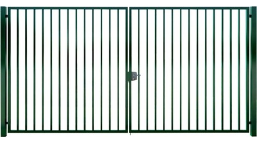 PORTAIL VERT 2 VTX 3MX1.50M BARREAUDE CLASSIC