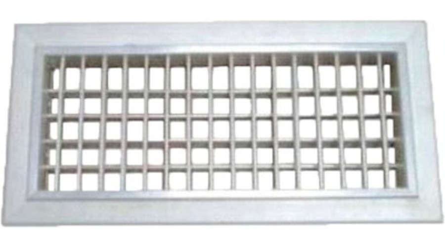 GRILLE DBLE DEFLEX.ALU 300X150 500m3/h