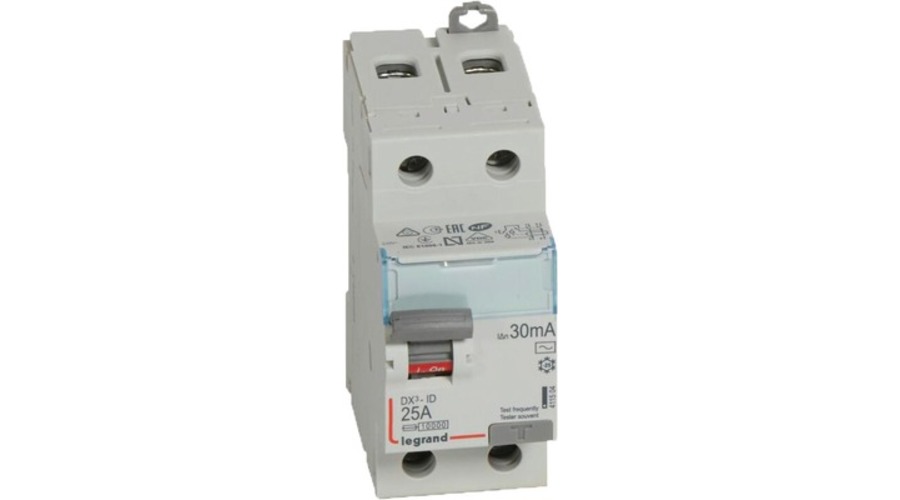 Interrupteur différentiel DX³-ID H/B vis 30 MA