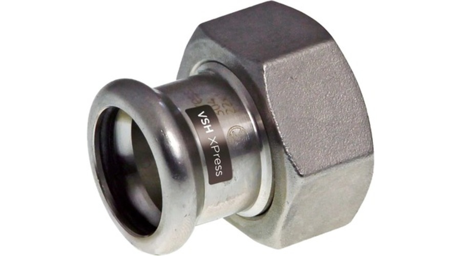 Raccord écrou libre FF inox 304