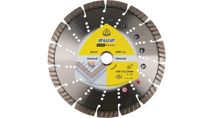 Disque diamant DT 612 UT Supra