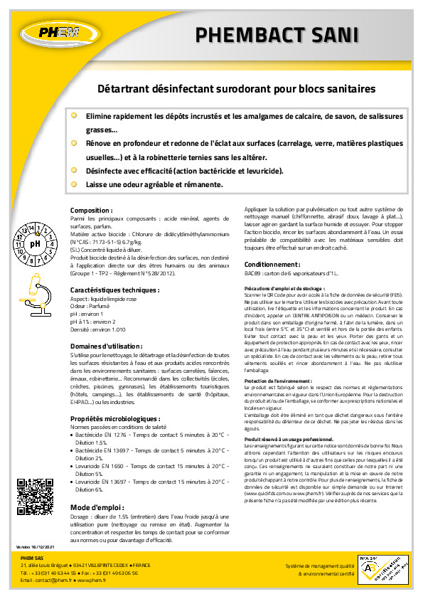 Fiche produit