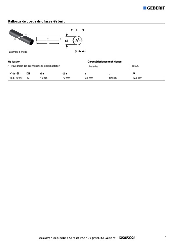 Fiche produit