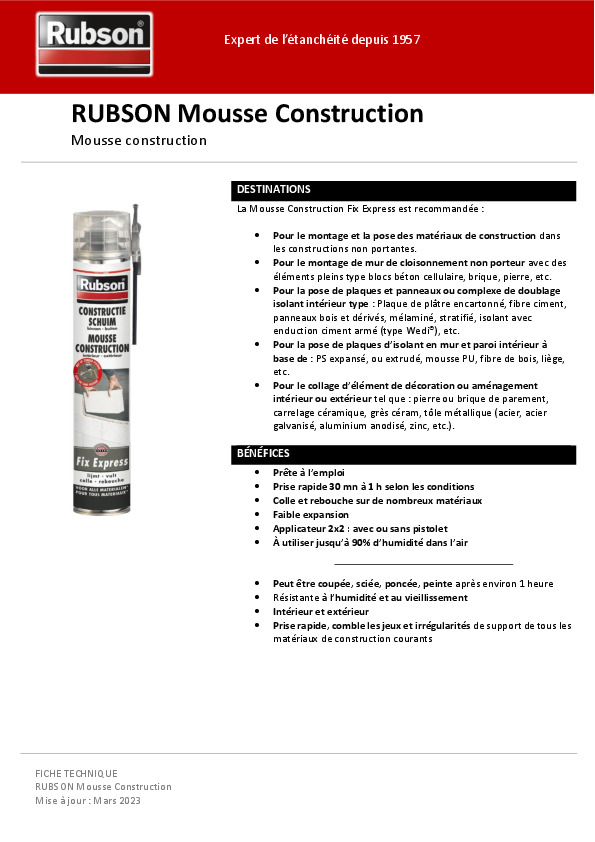 Fiche produit