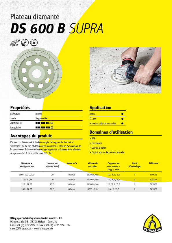 Fiche produit