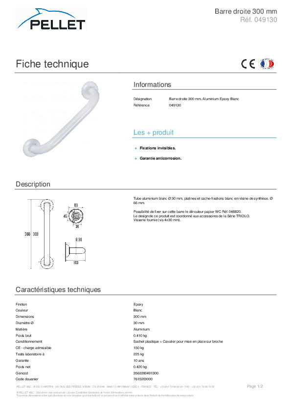 Fiche produit