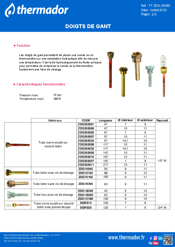 Fiche produit