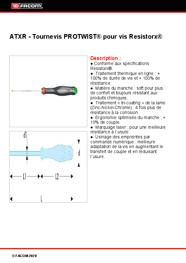 Fiche produit