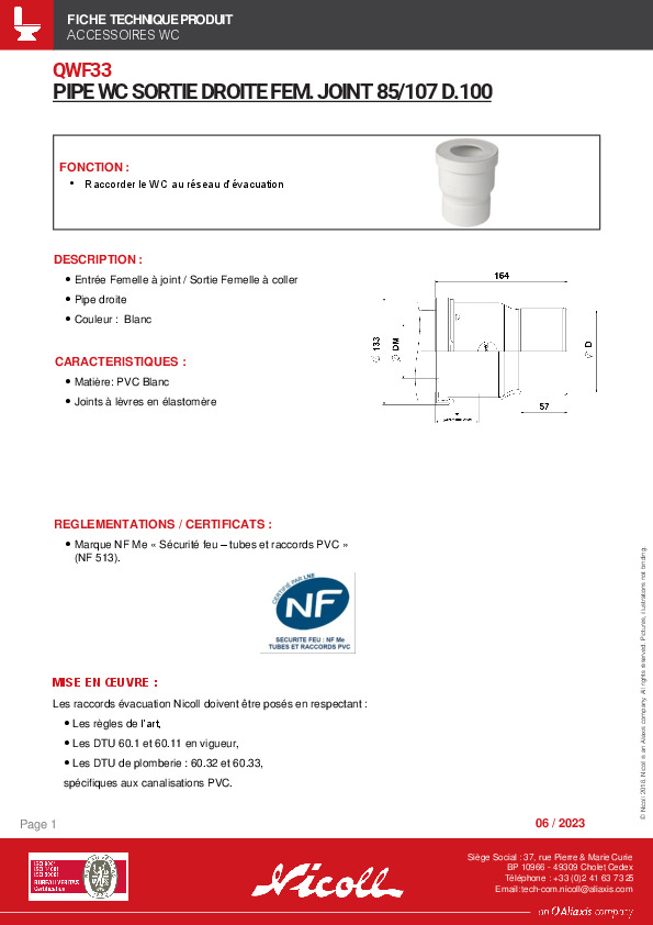 Fiche produit