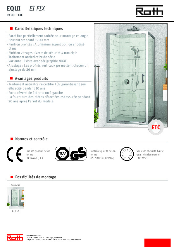 Fiche produit