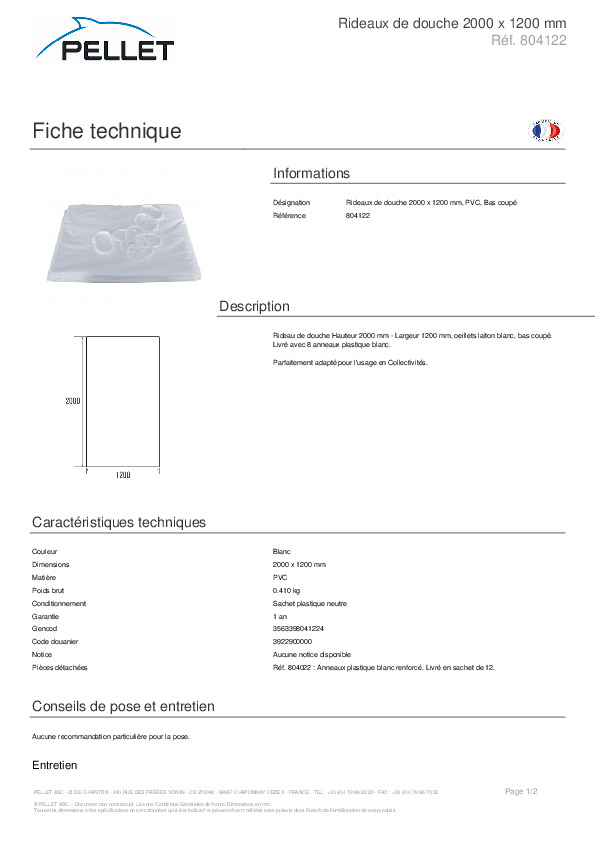 Fiche produit