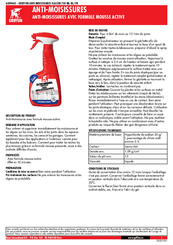 Fiche produit