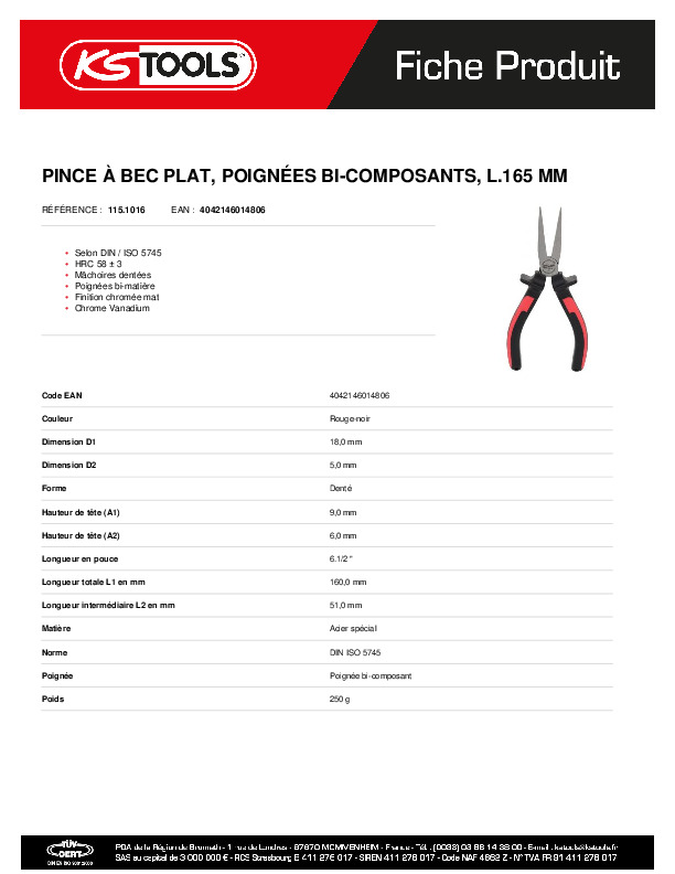 Fiche produit