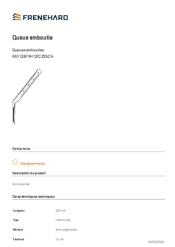 Fiche produit