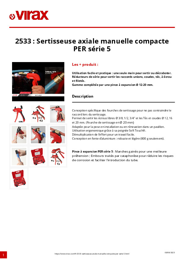 Fiche produit